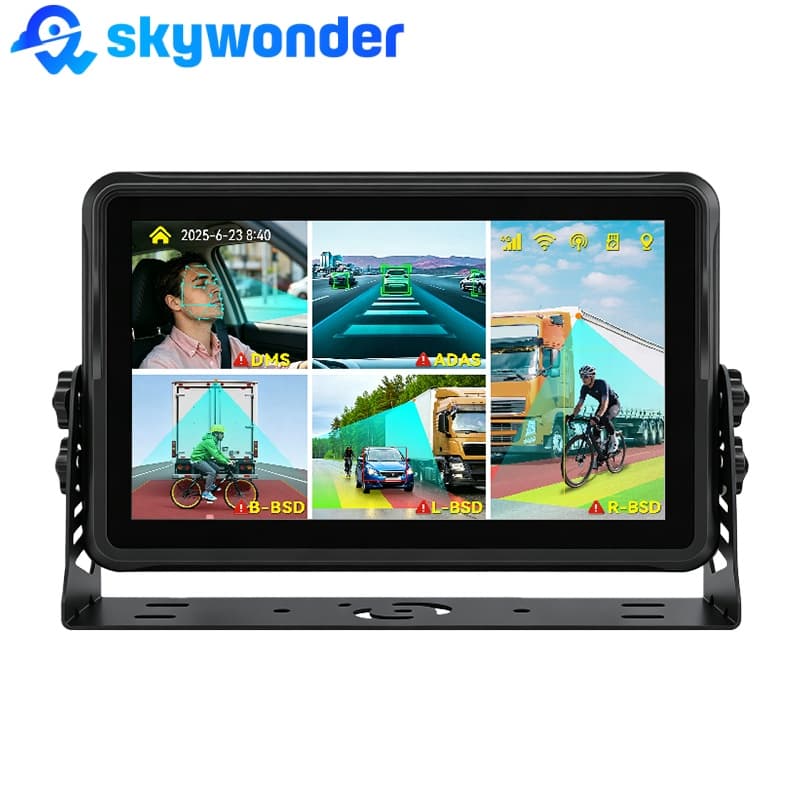 D12 4G/WiFi 5-Channel Dashcam - 白底02 2