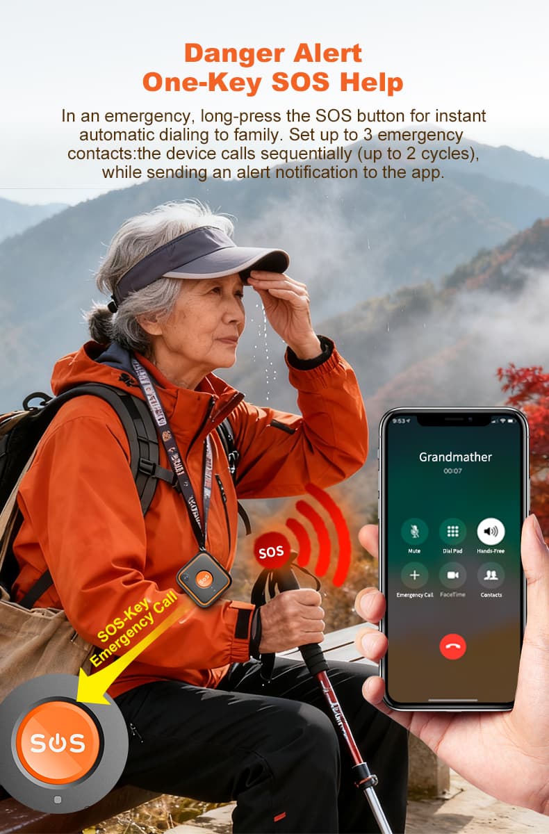 Gt28 Wearable GPS Tracker  3