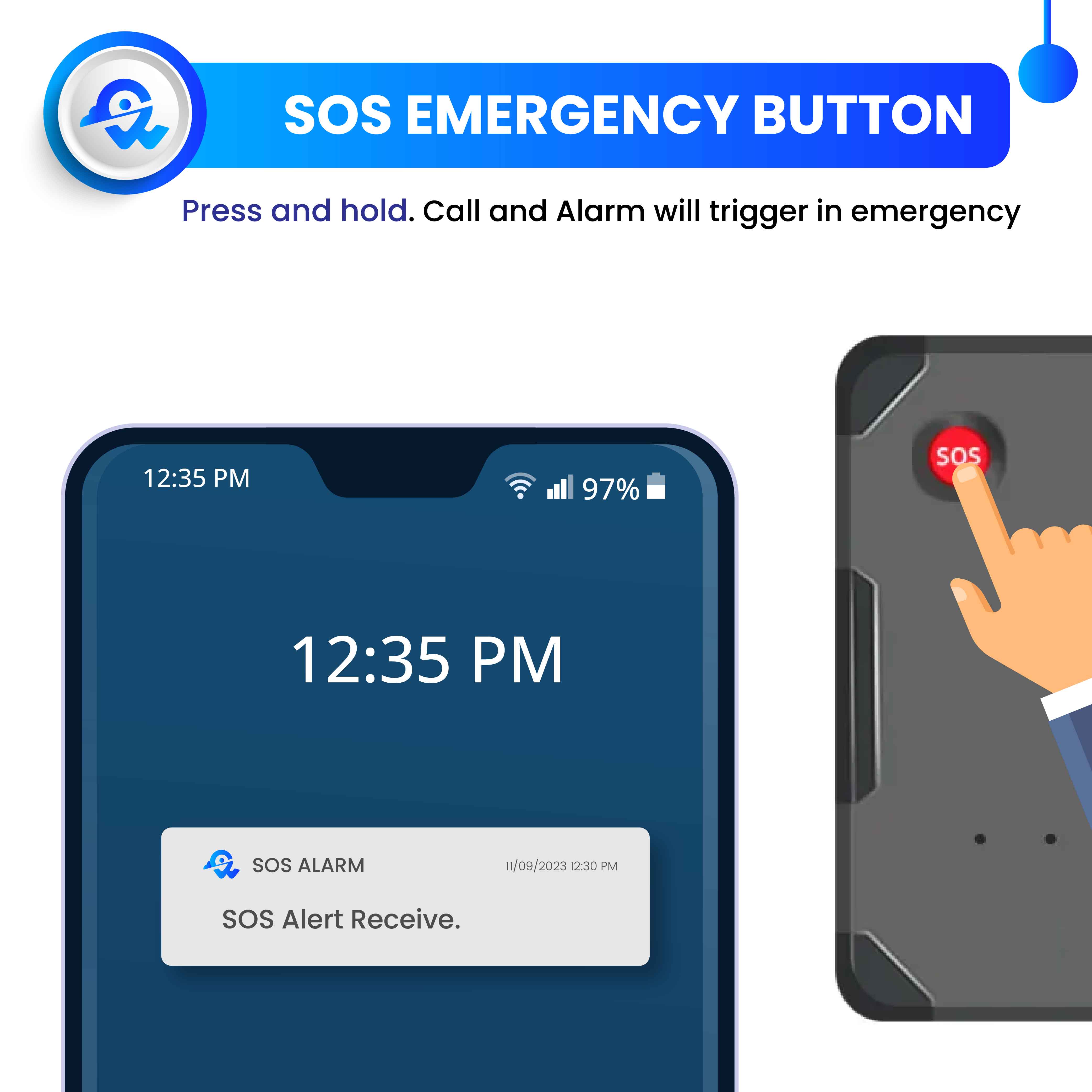 W08 Portable GPS Tracker 5