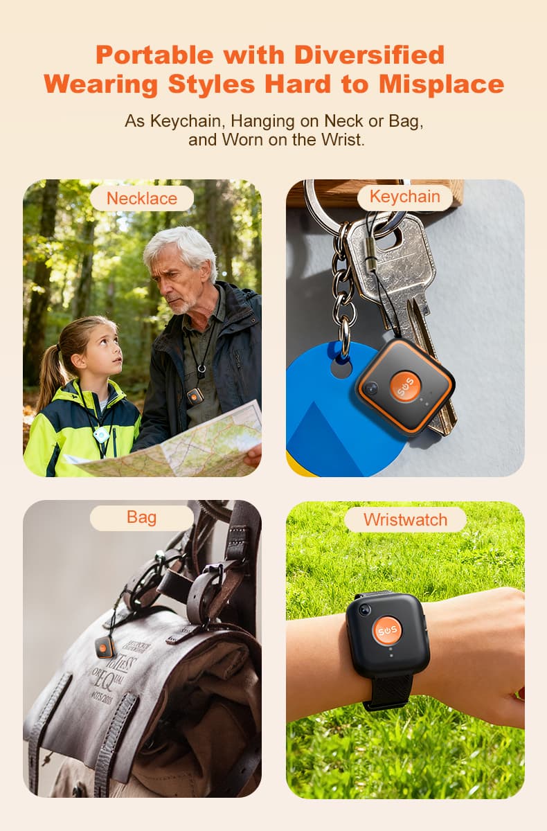 Gt28 Wearable GPS Tracker  8