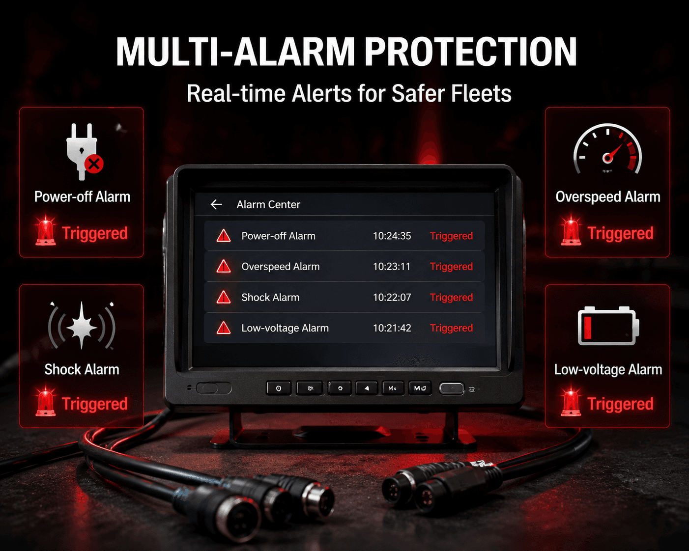 W108 4G 360° MDVR 2