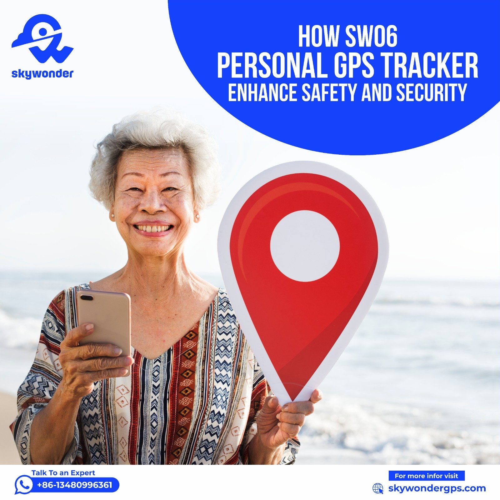 How SW06 Personal GPS Tracker Enhance Safety and Security