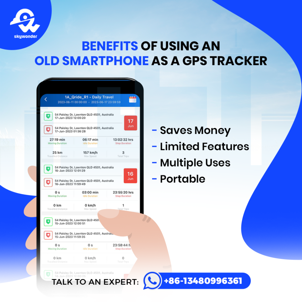 Benefits of Using an Old Smartphone as a GPS Tracker