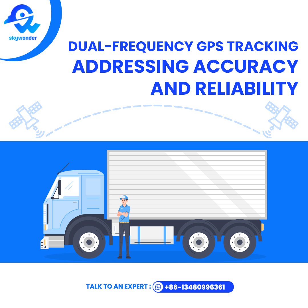 Dual-frequency GPS tracking addressing accuracy and reliability