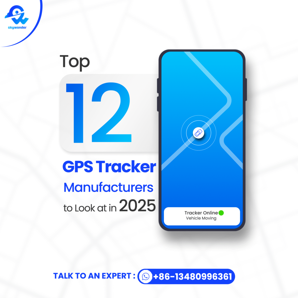 Top 12 GPS tracker manufacturers